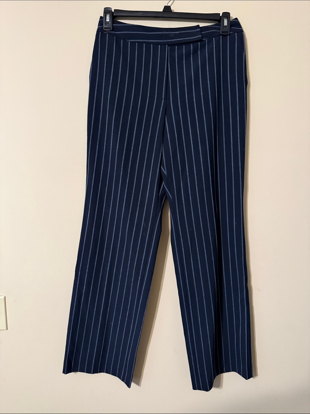 Talbot’s Women’s Navy Pinstripe Dress Pants